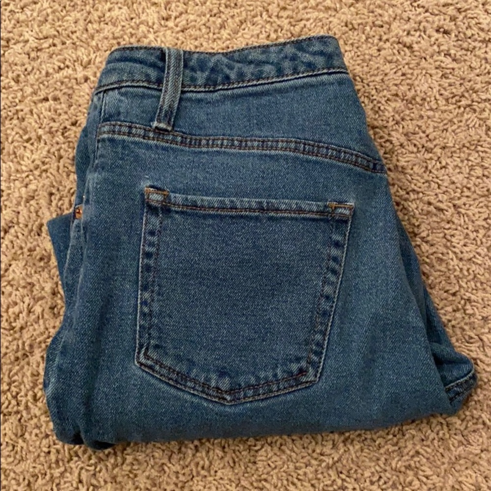Medium Wash Mom Jeans